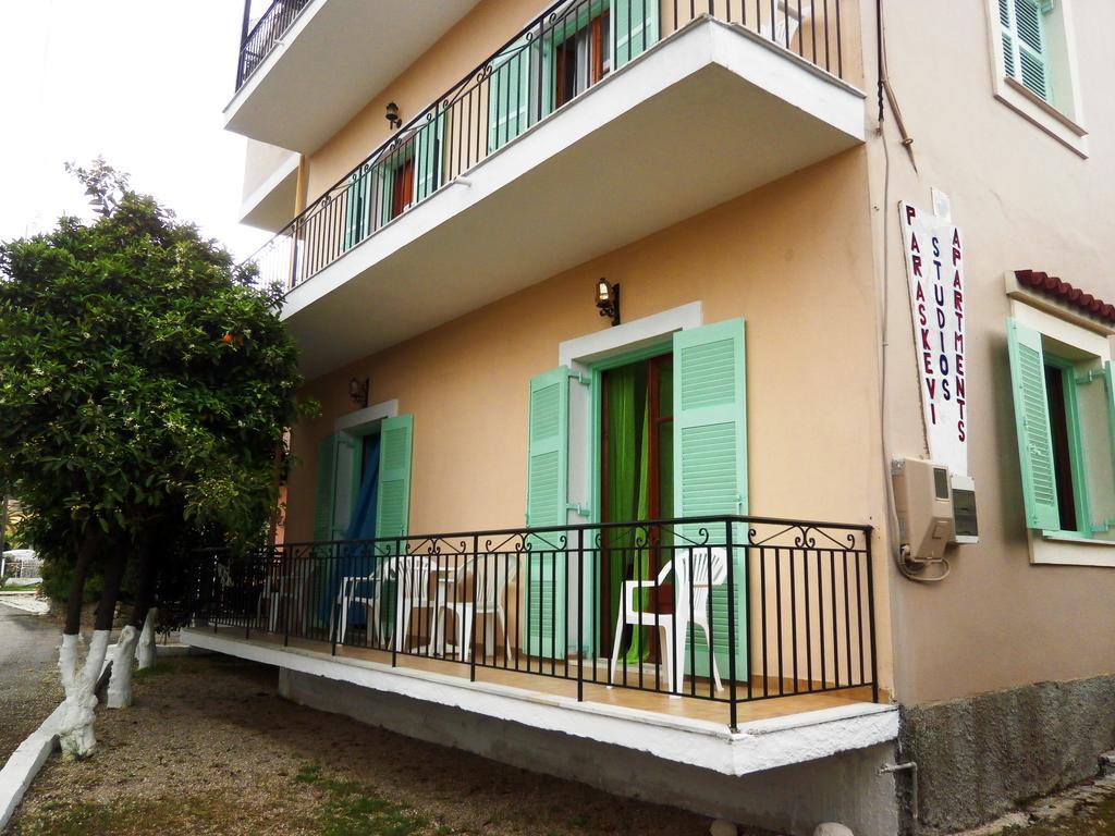 Paraskevi Apartments อิปโซส ภายนอก รูปภาพ